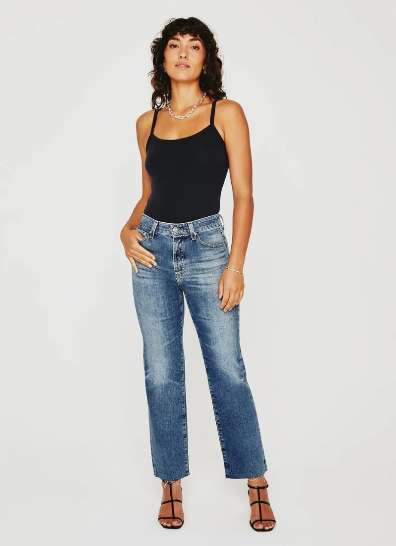 Alexxis High-Waisted Cropped Jeans