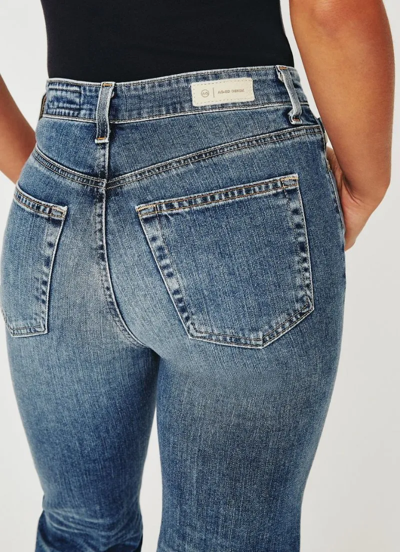 Alexxis High-Waisted Cropped Jeans
