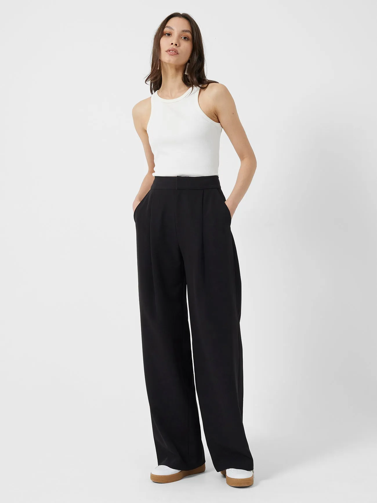 Ame Suiting Wide Leg Trouser