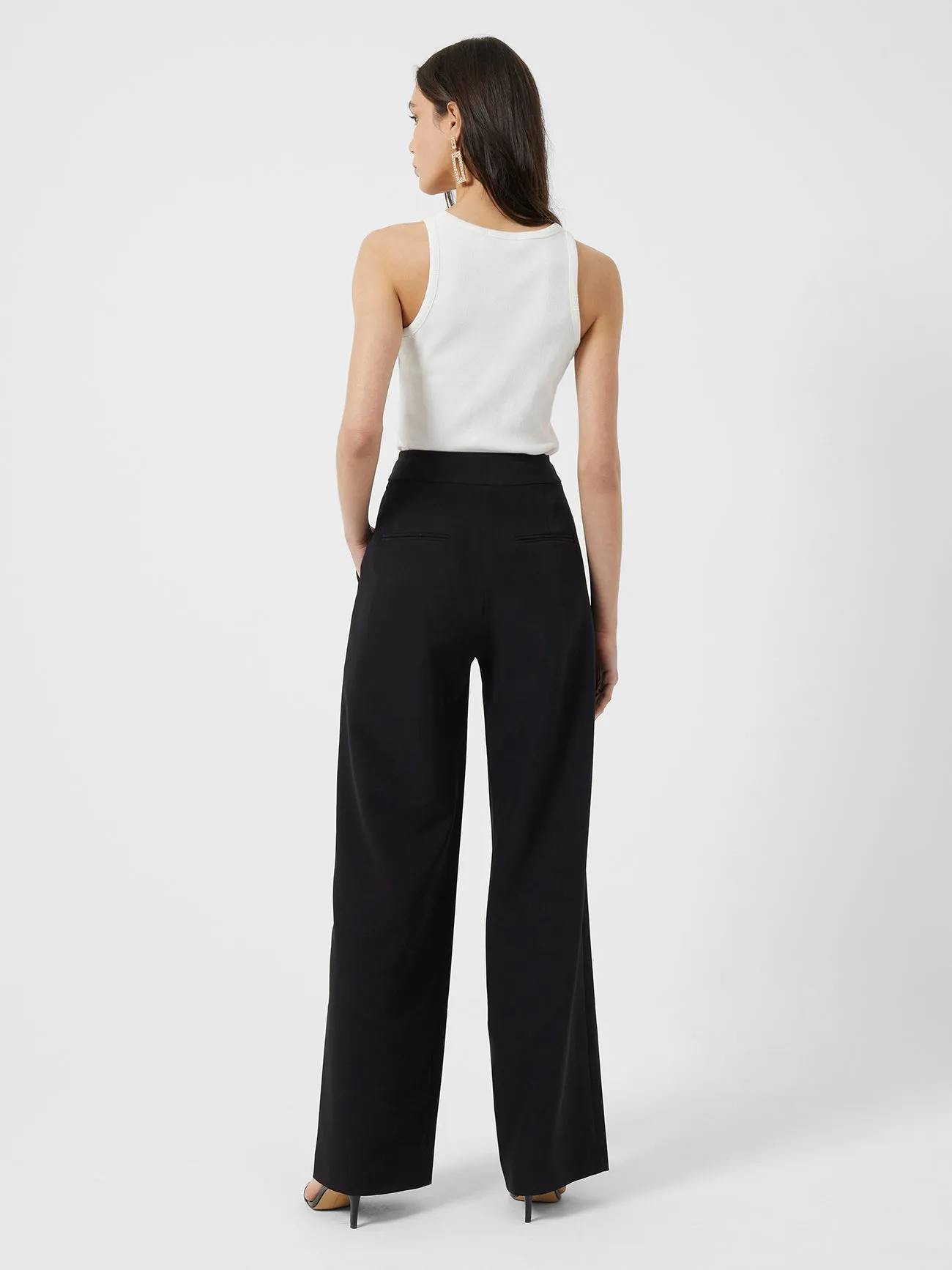 Ame Suiting Wide Leg Trouser