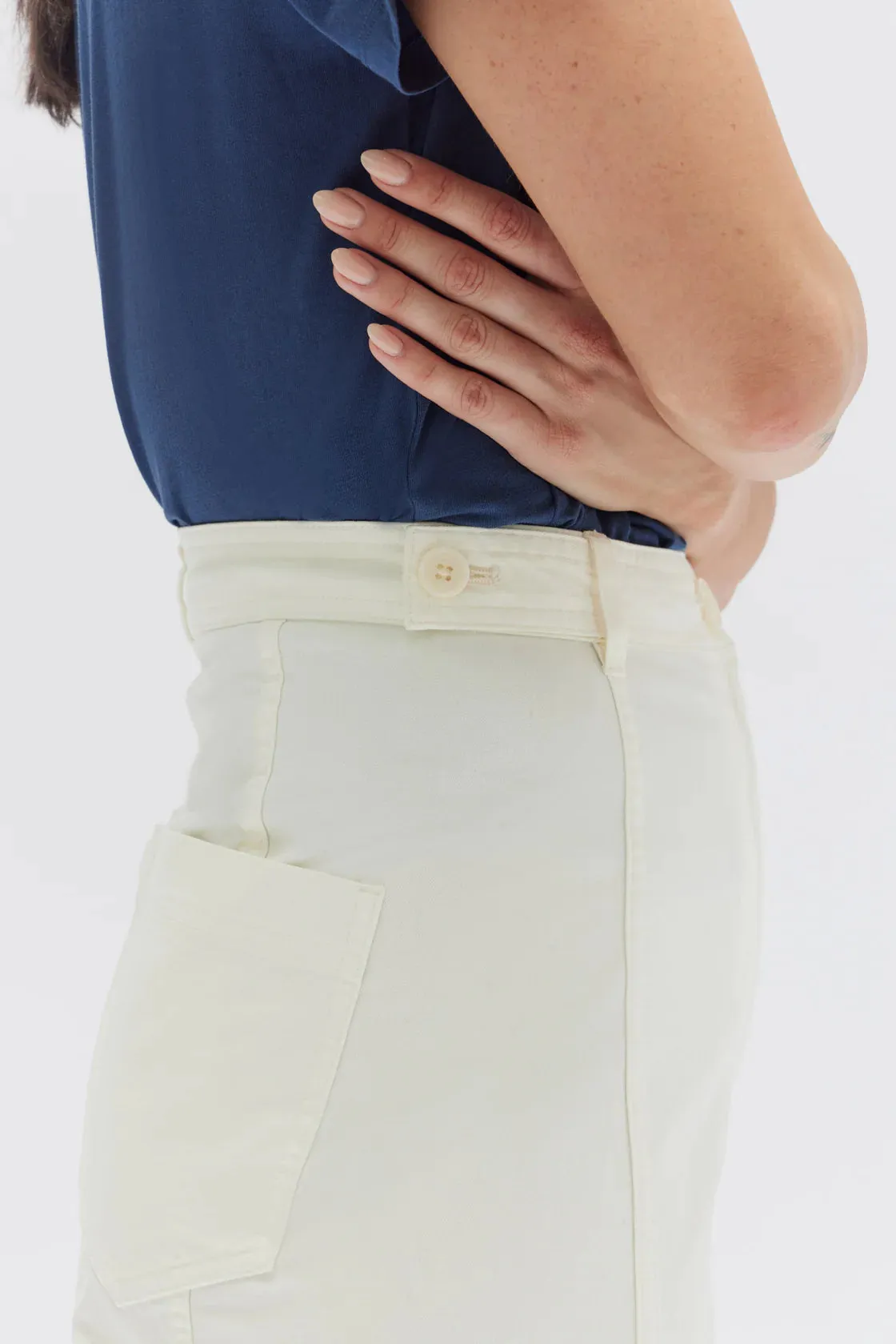 ARATA TROUSER | CREAM