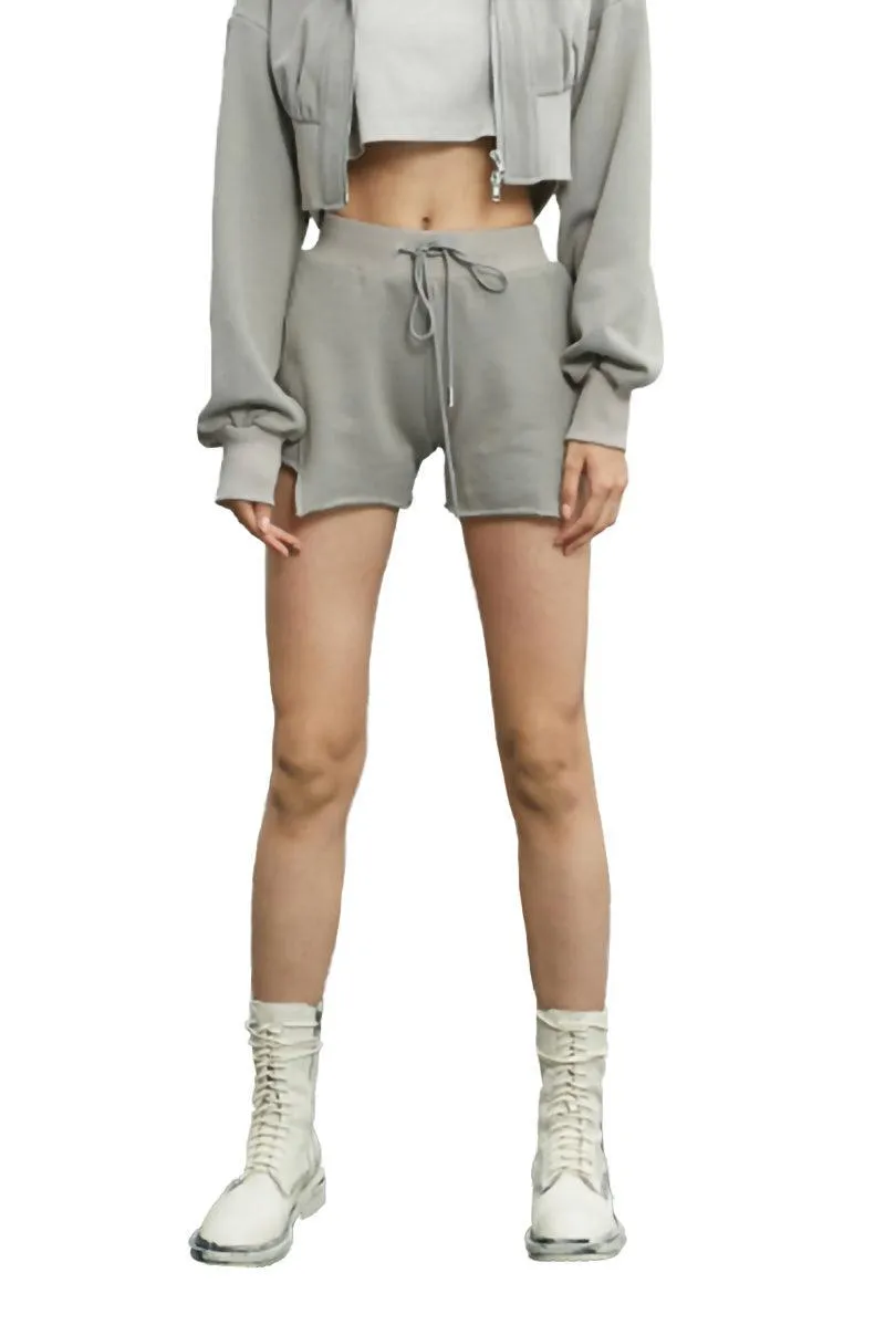 Ash Grey Casual Shorts