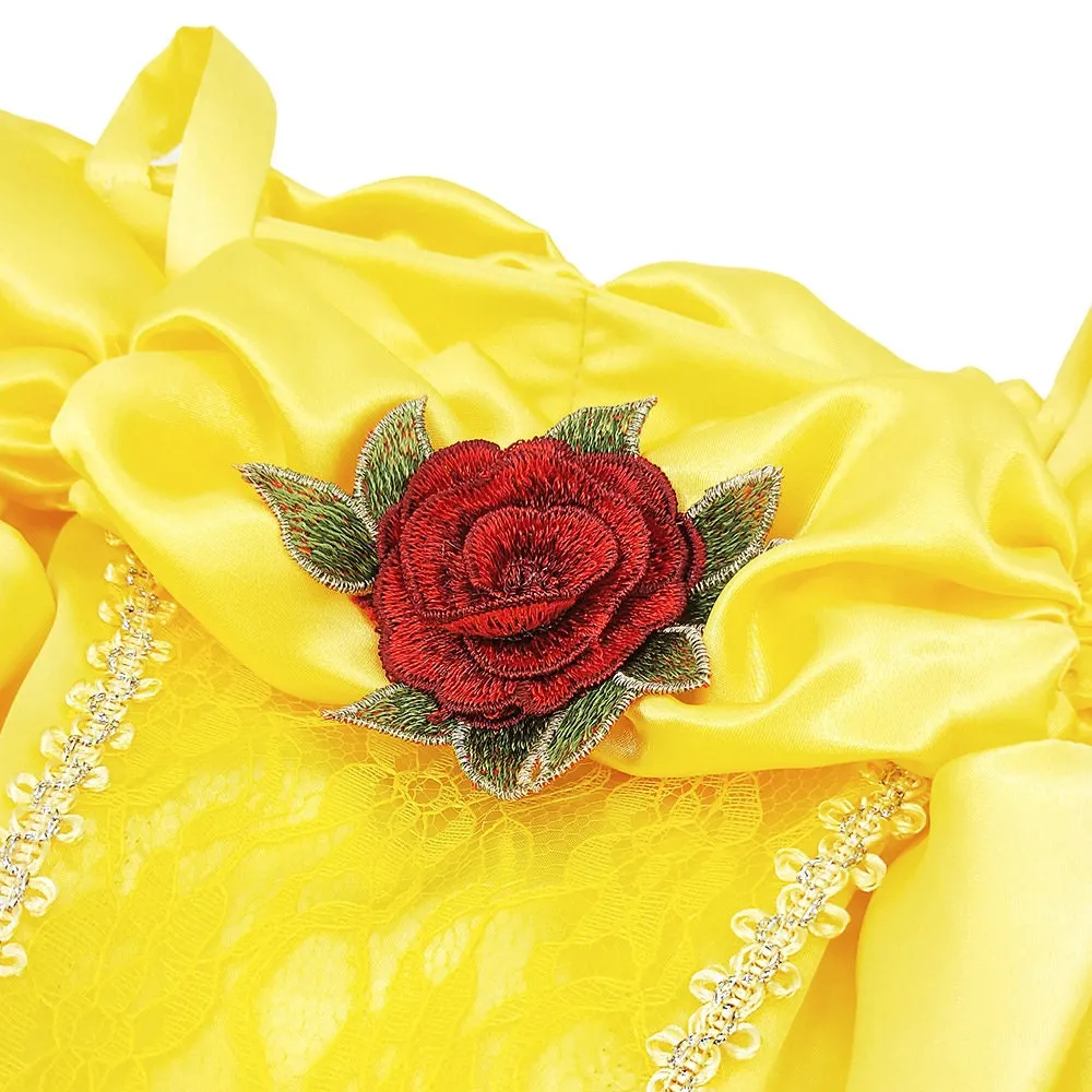 Belle Deluxe Princess Inspired Girls Dress Costume