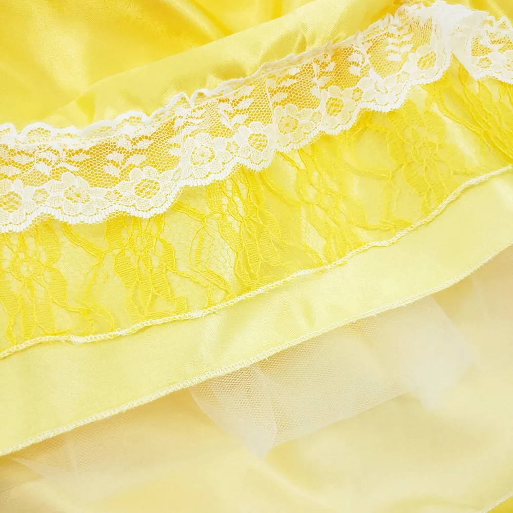 Belle Deluxe Princess Inspired Girls Dress Costume