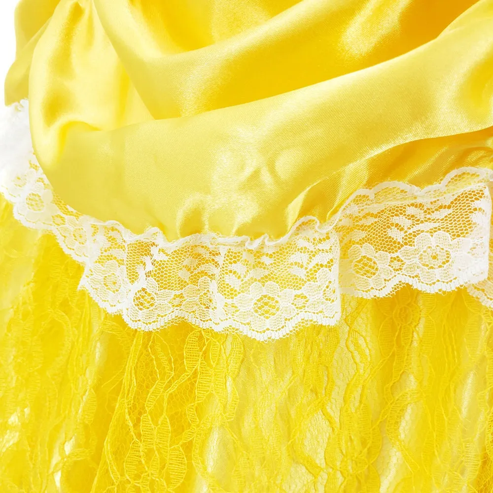 Belle Deluxe Princess Inspired Girls Dress Costume