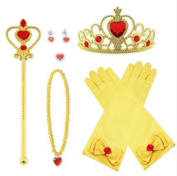 Belle Deluxe Princess Inspired Girls Dress Costume