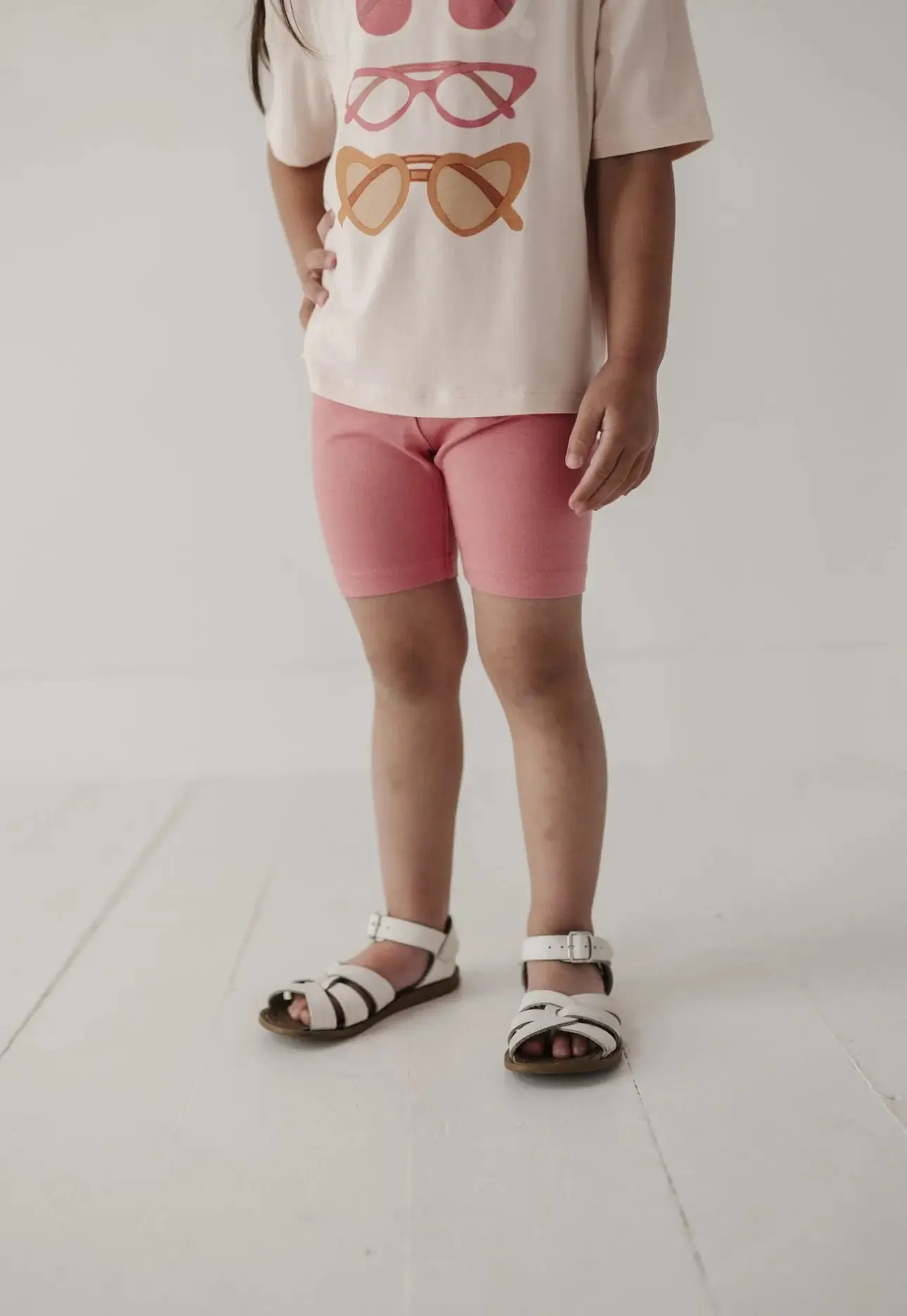 Biker Shorts- Desert Rose