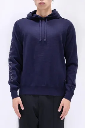 Canada Goose Mens Knit Hoody Welland  - Navy