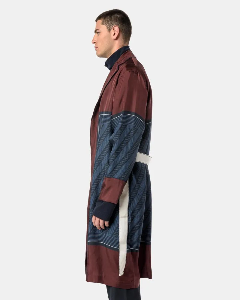 Carre Robe in Burgundy
