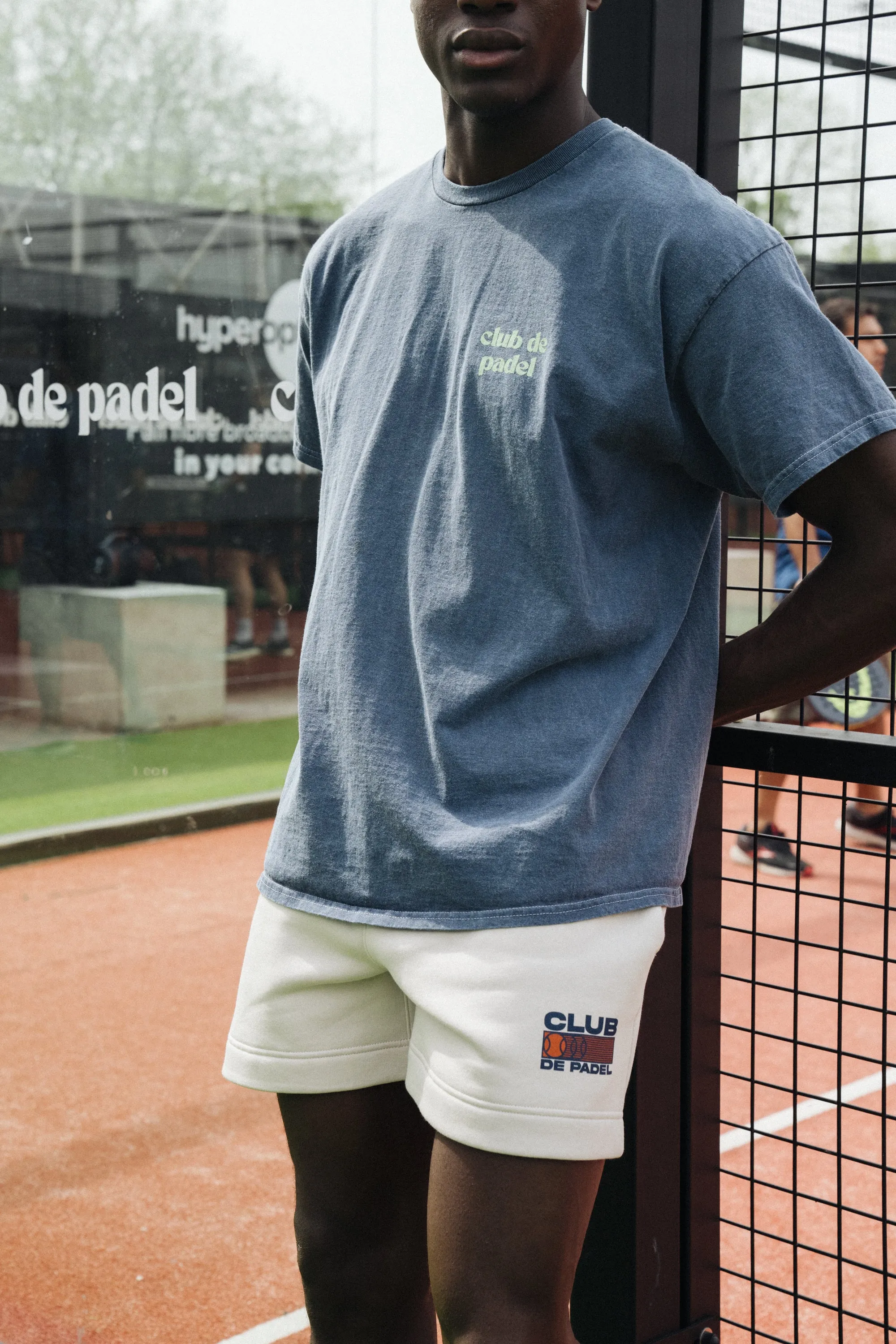 Club de Padel 'Heritage' Jogger Shorts - Bone