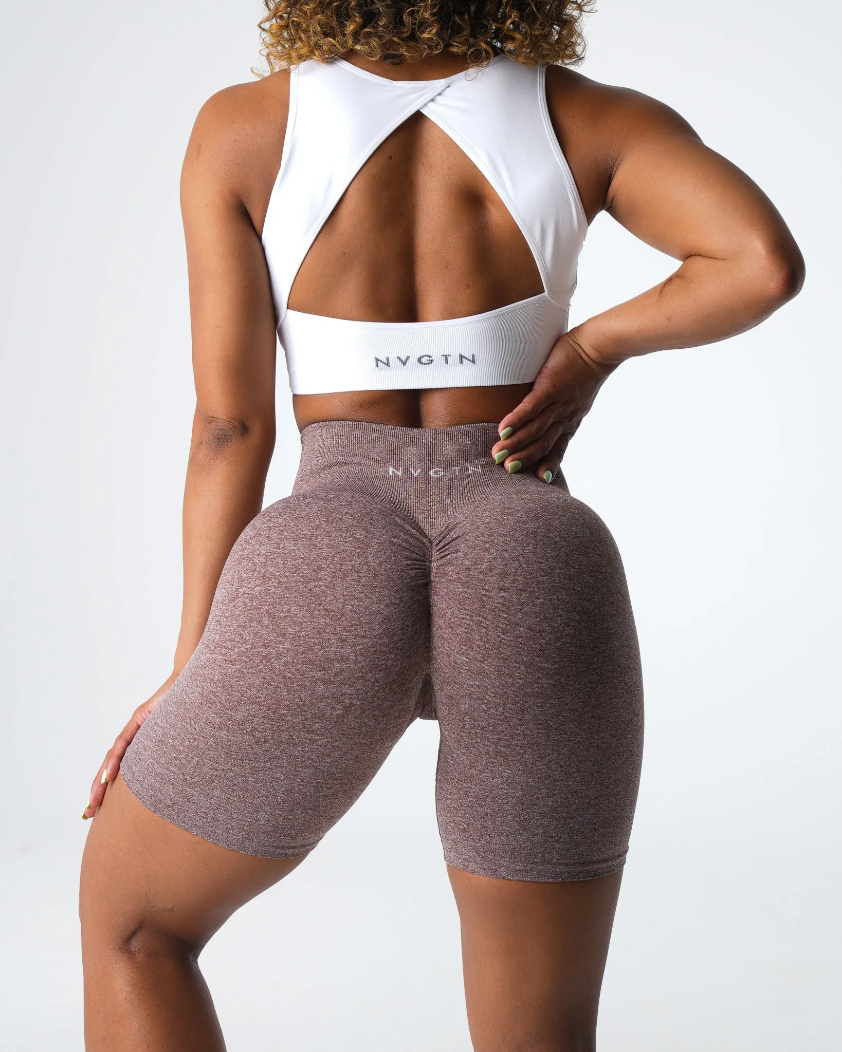 Cocoa Scrunch Seamless Shorts