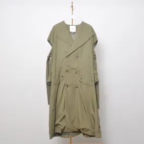 Cutaway Trench Coat