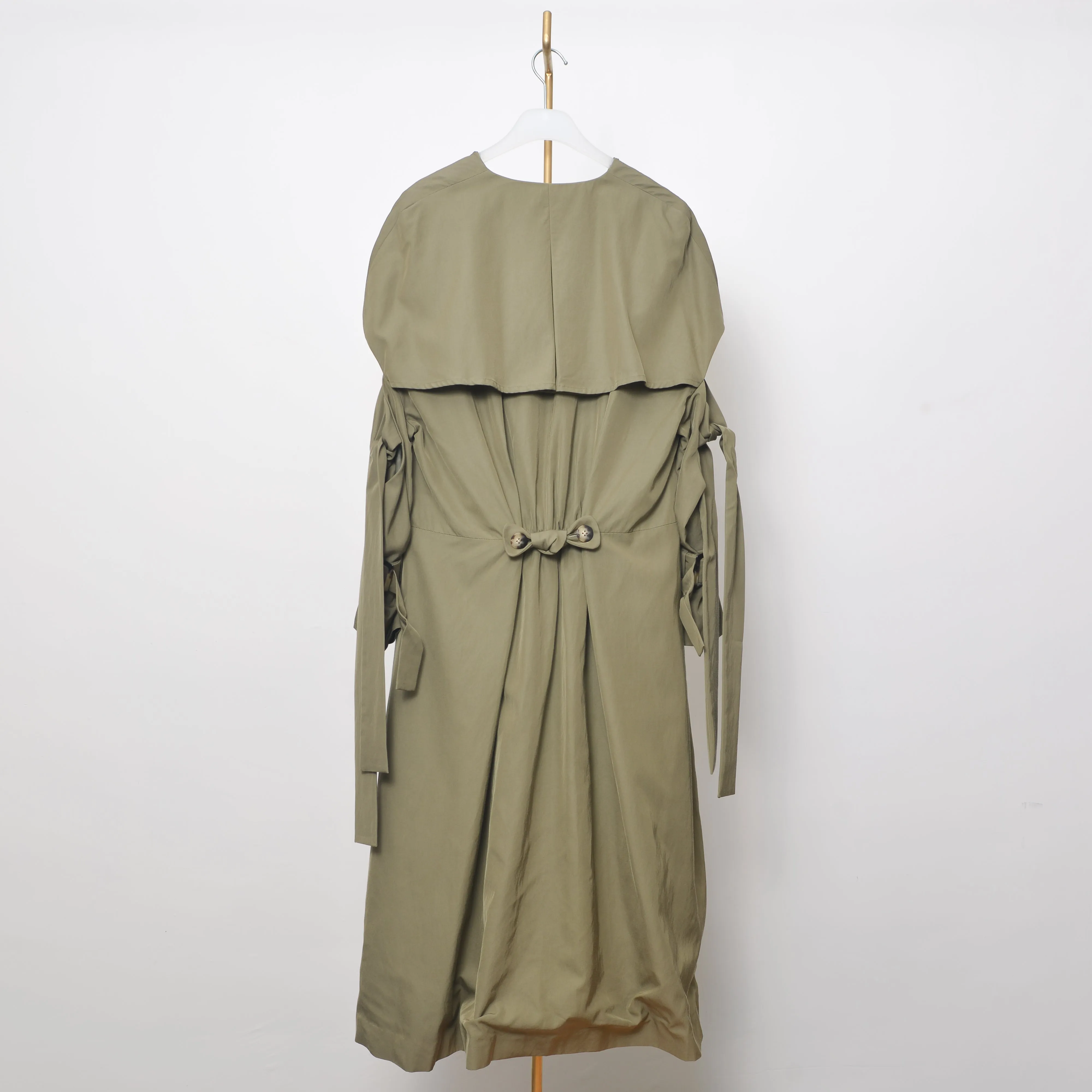Cutaway Trench Coat