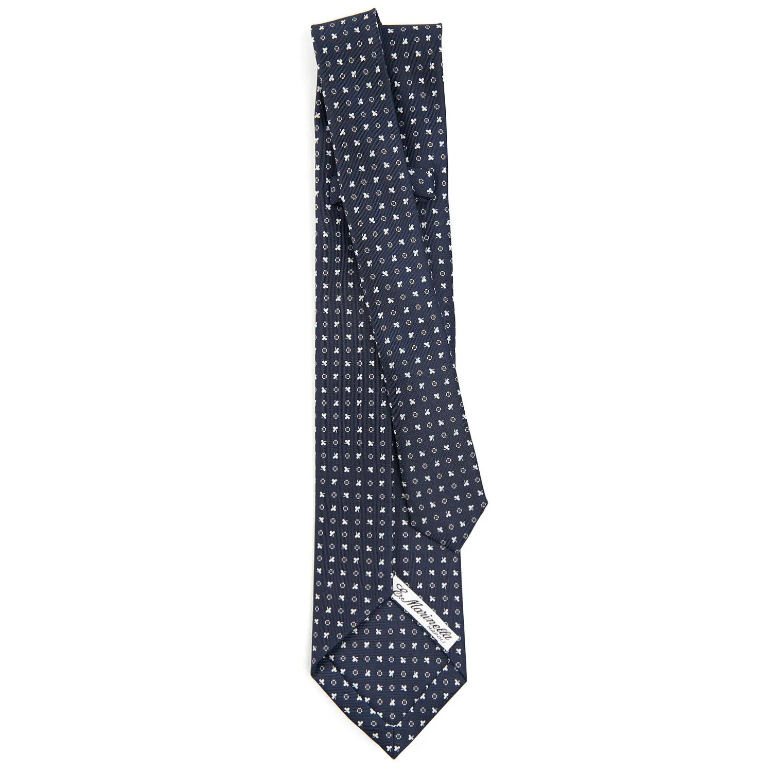 DARK BLUE 9 FOLD SARTORIAL SILK TIE