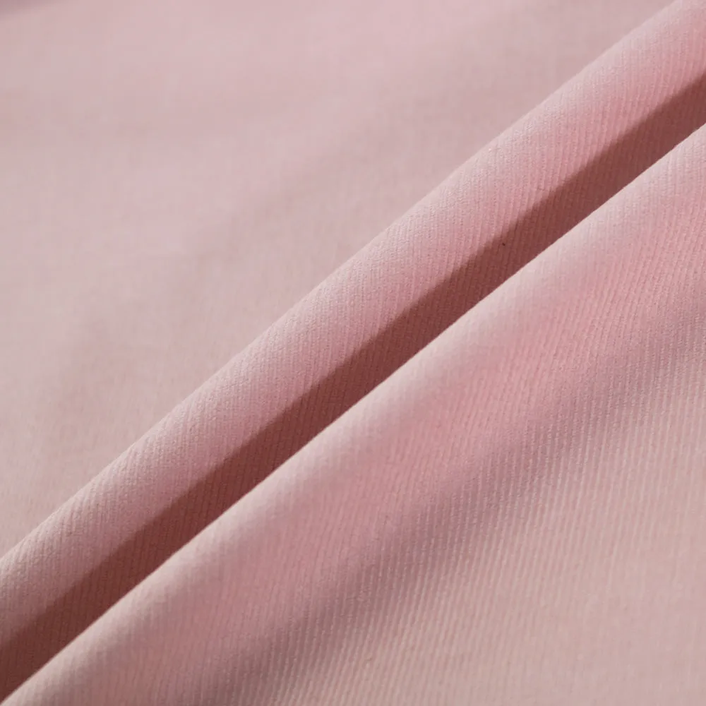 Dressmaking Cotton Needlecord - Pastel Pale Pink