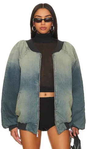 EB Denim Lombardi Zip Jacket in Blue