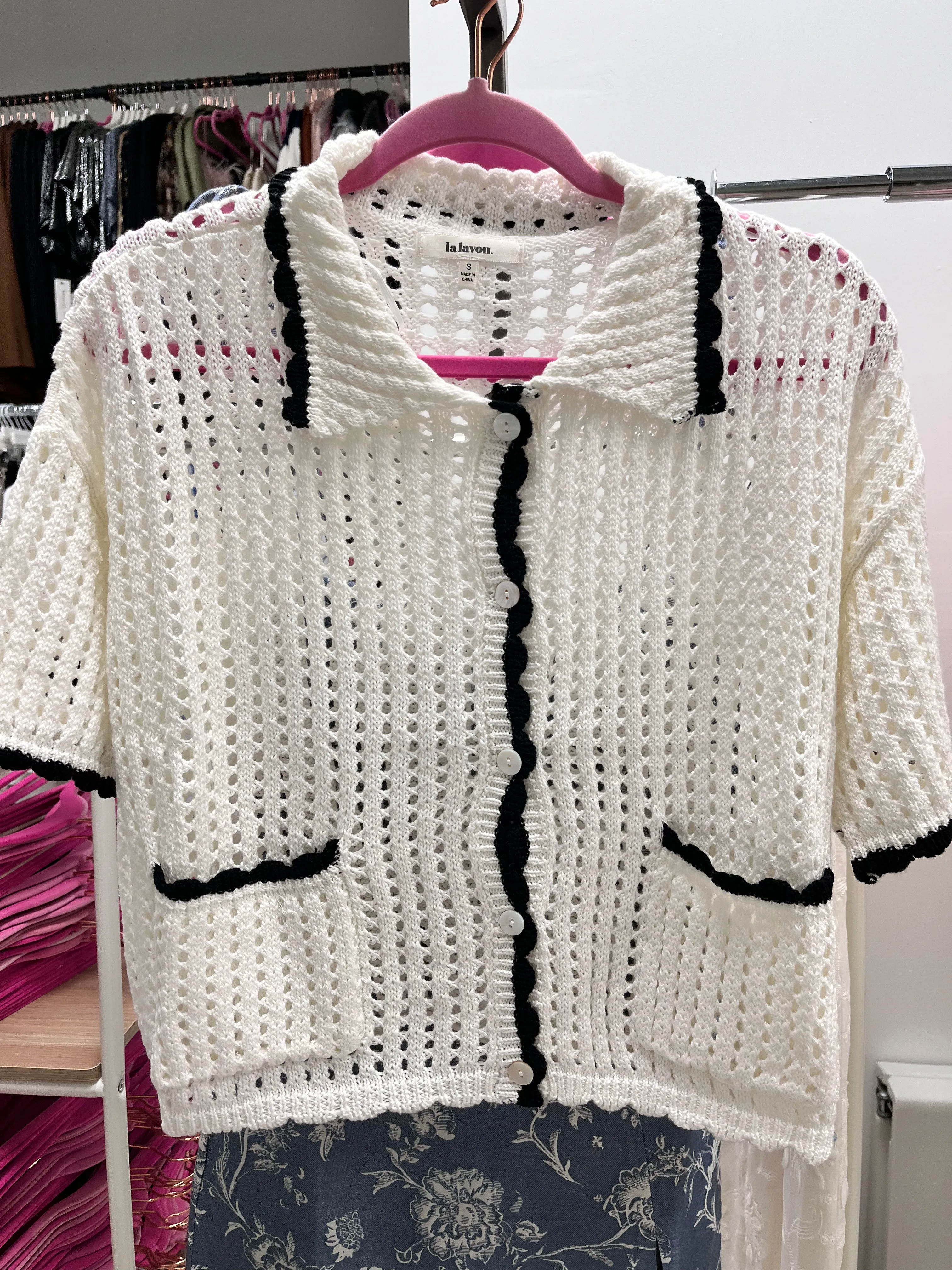 Elisa Crochet Cardigan