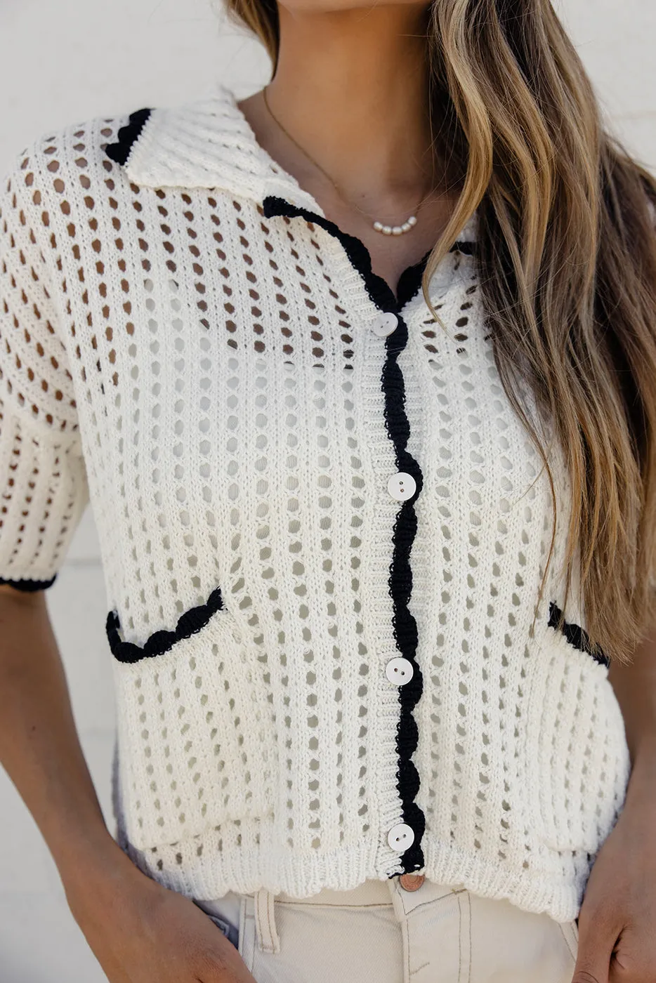 Elisa Crochet Cardigan