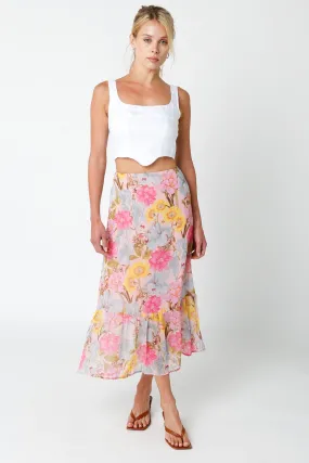 ELLISIA FLORAL SKIRT