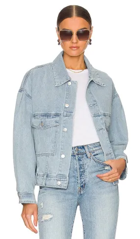 Ena Pelly Stella Denim Jacket in Blue