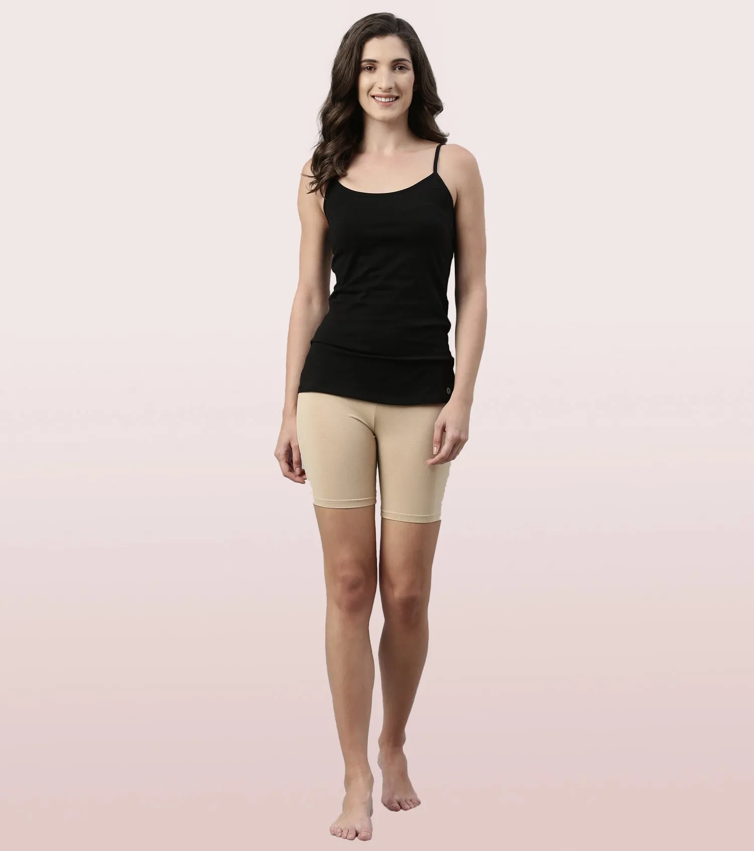 Essentials Stretch Cotton Cycling Shorts