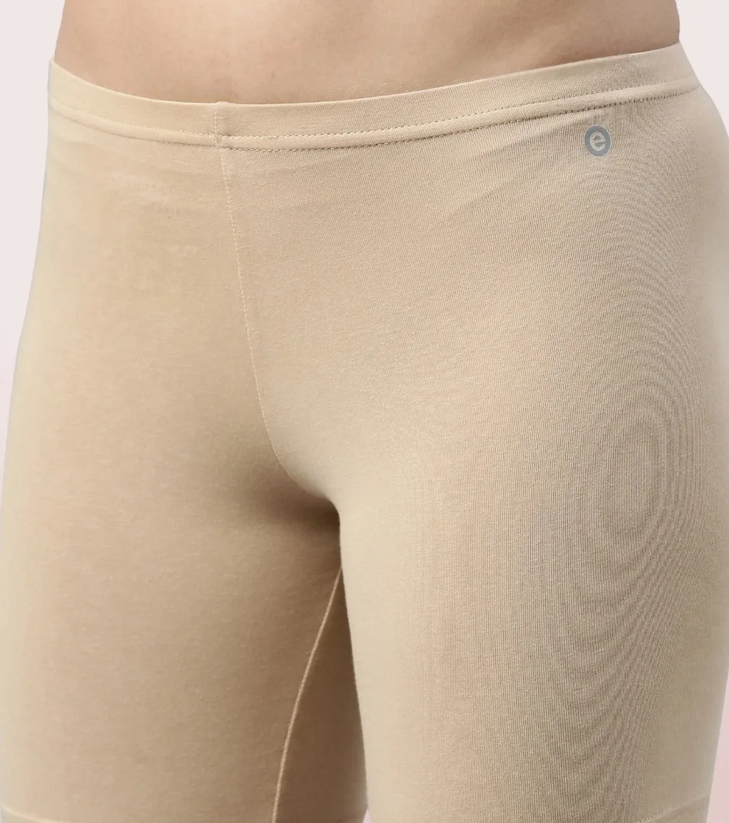 Essentials Stretch Cotton Cycling Shorts