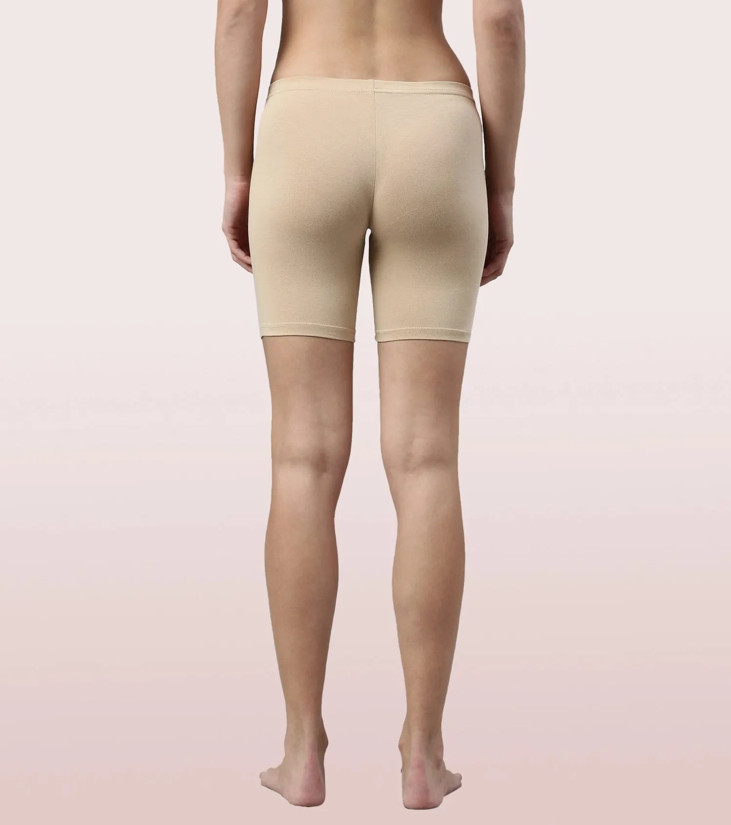Essentials Stretch Cotton Cycling Shorts