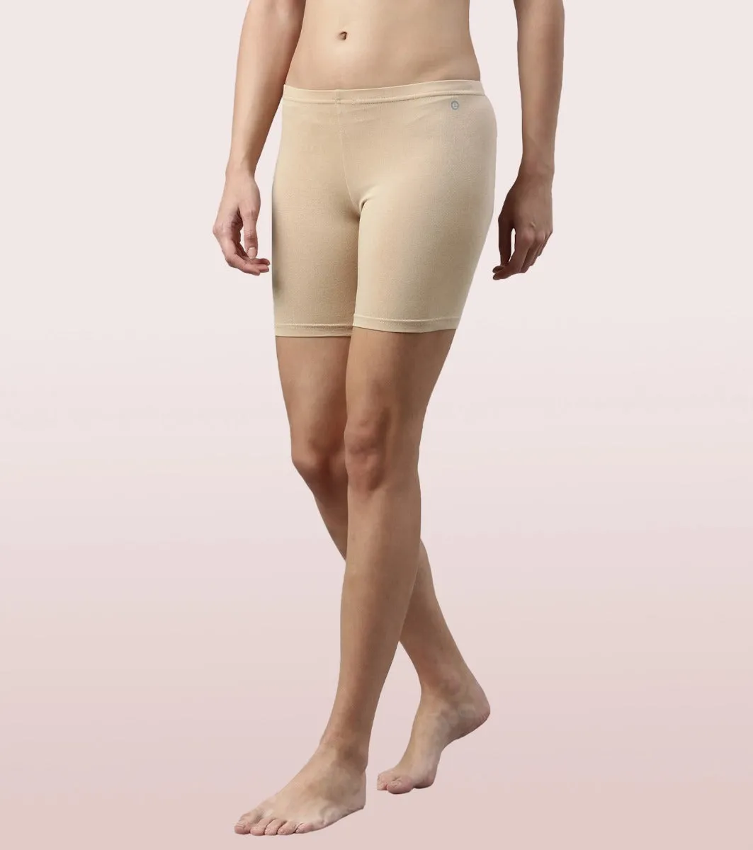 Essentials Stretch Cotton Cycling Shorts