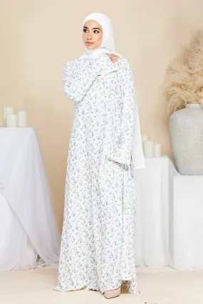 Eva Floral Maxi Dress - Lilac
