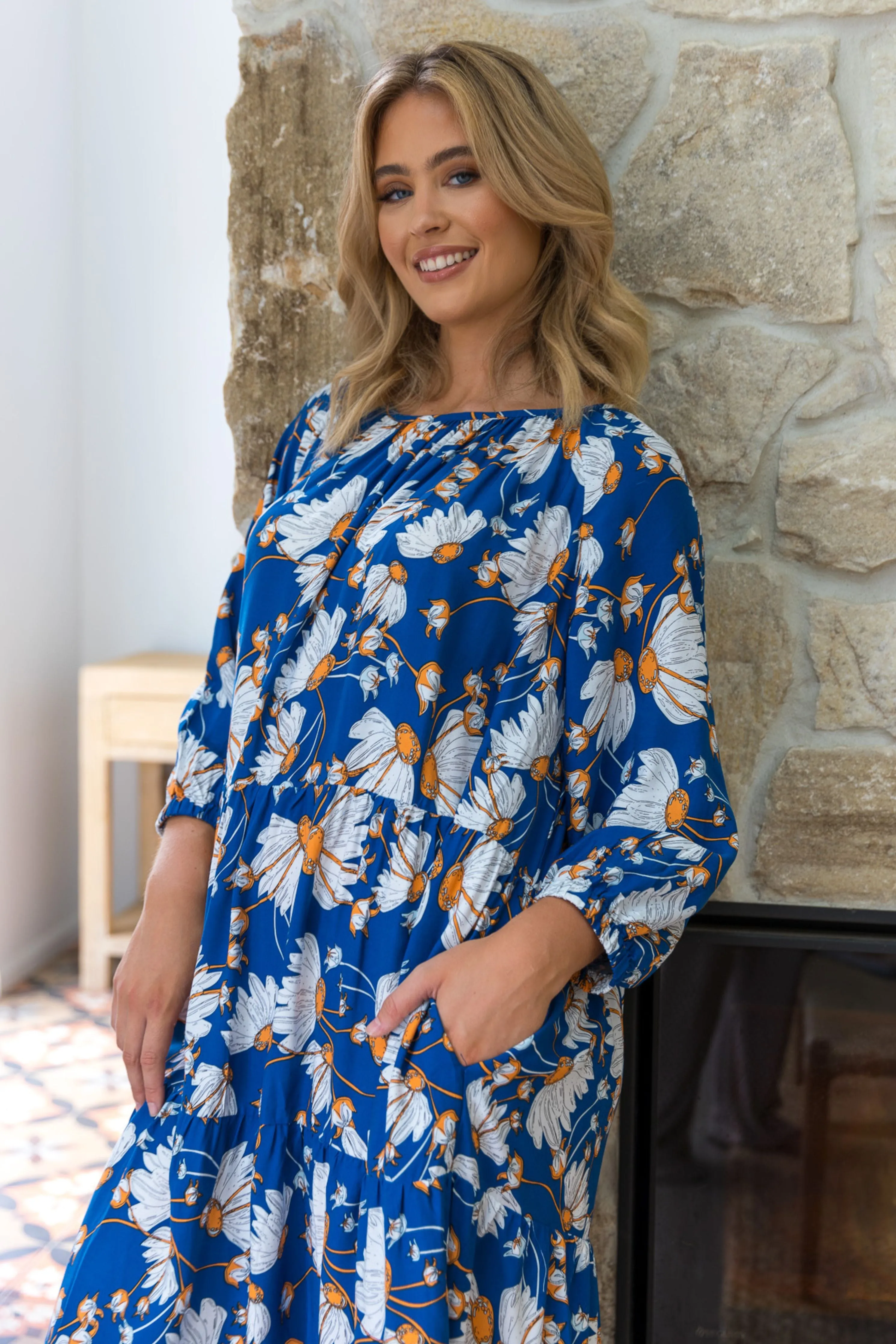 FINAL SALE Ingrid Dress in Florencia