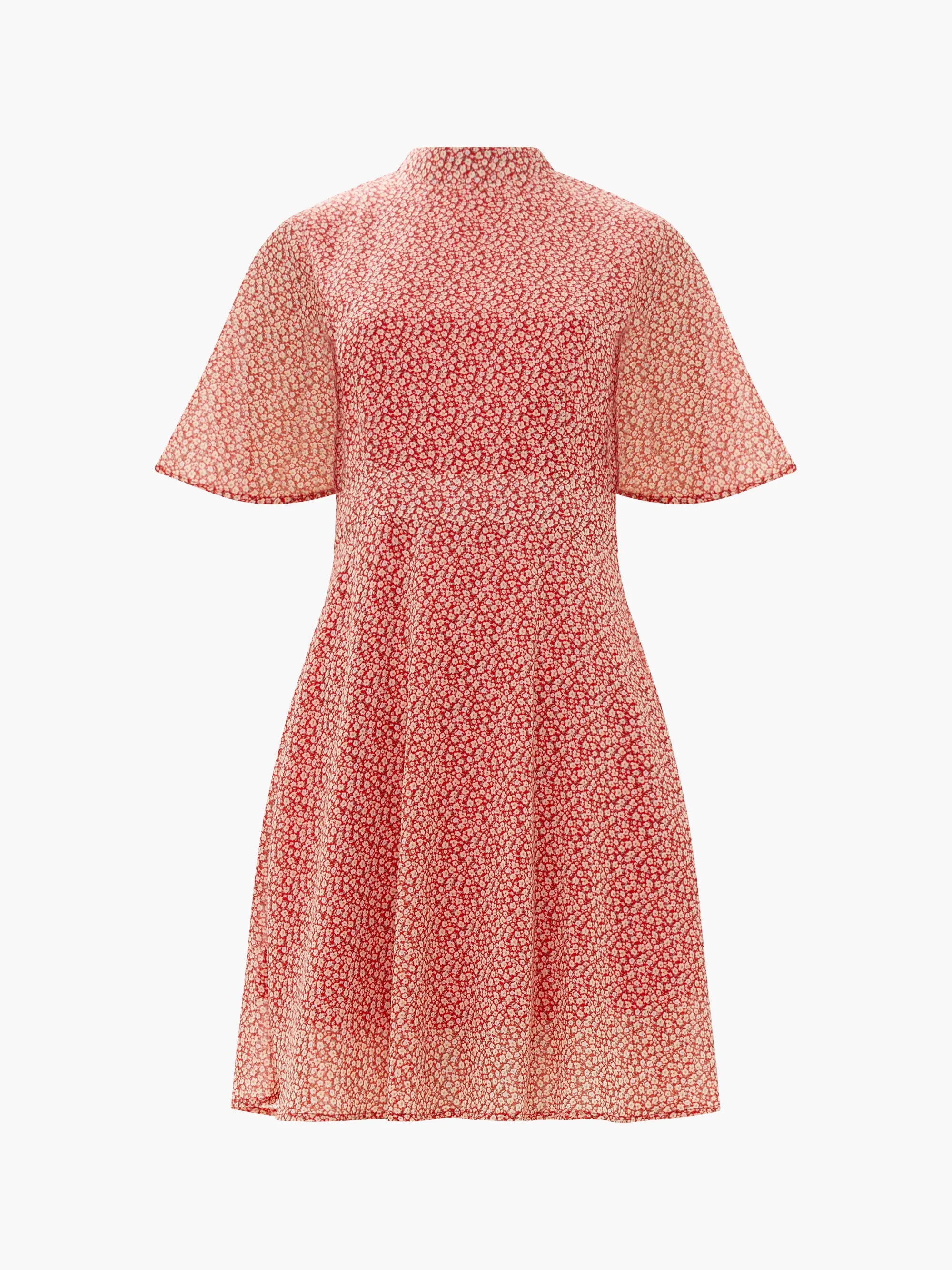 Floral Georgette Mini Dress