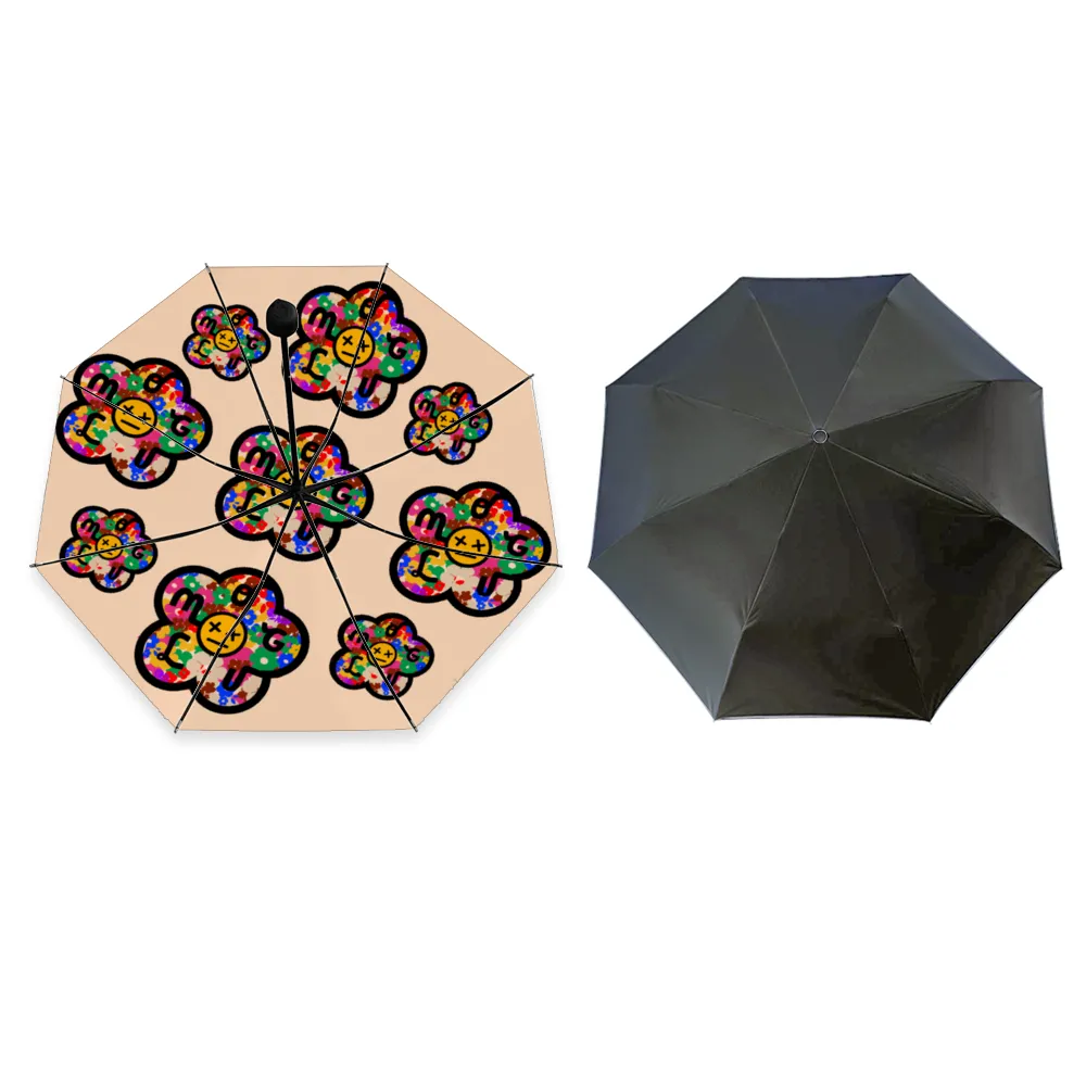 Flower Bomb 3 Folding UV Umbrella
