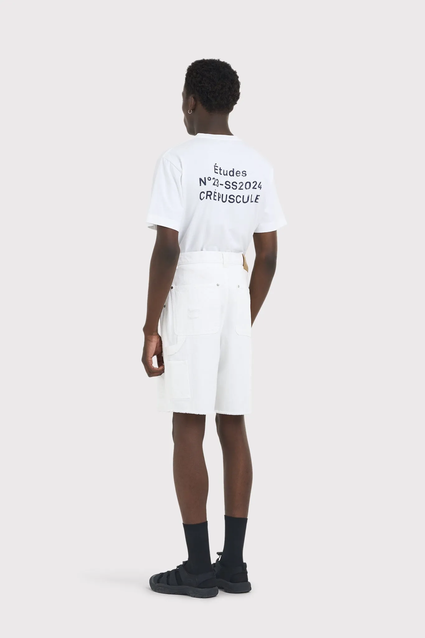 White Denim Friche Shorts - Stylish and Versatile