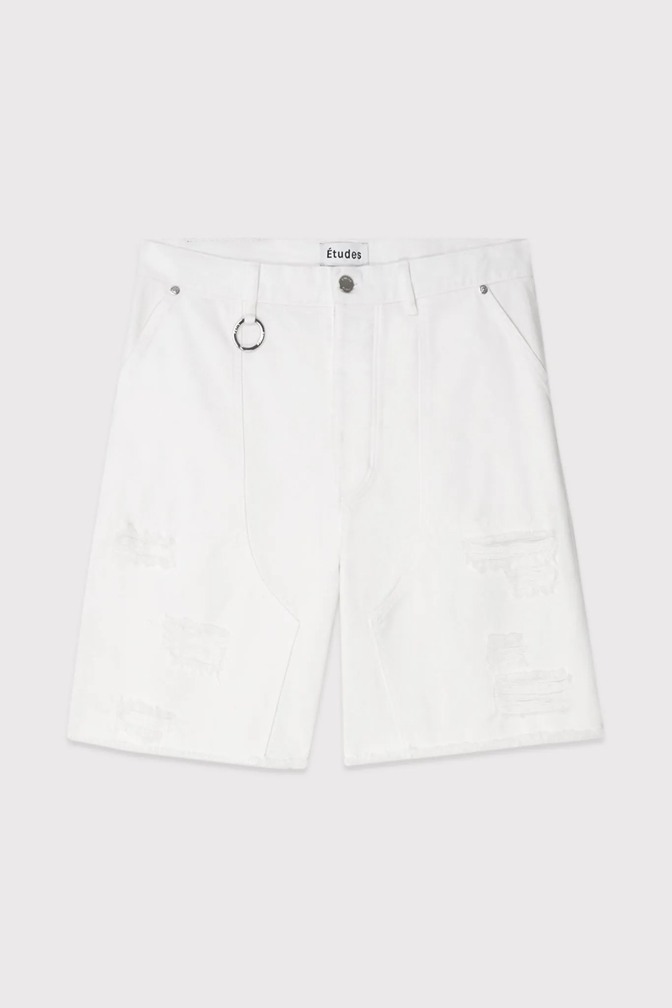 White Denim Friche Shorts - Stylish and Versatile
