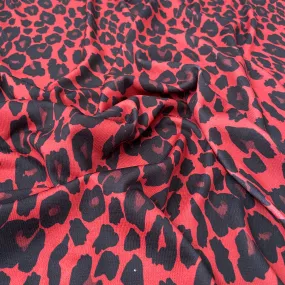 FS645_1 Red Leopard Knitwear