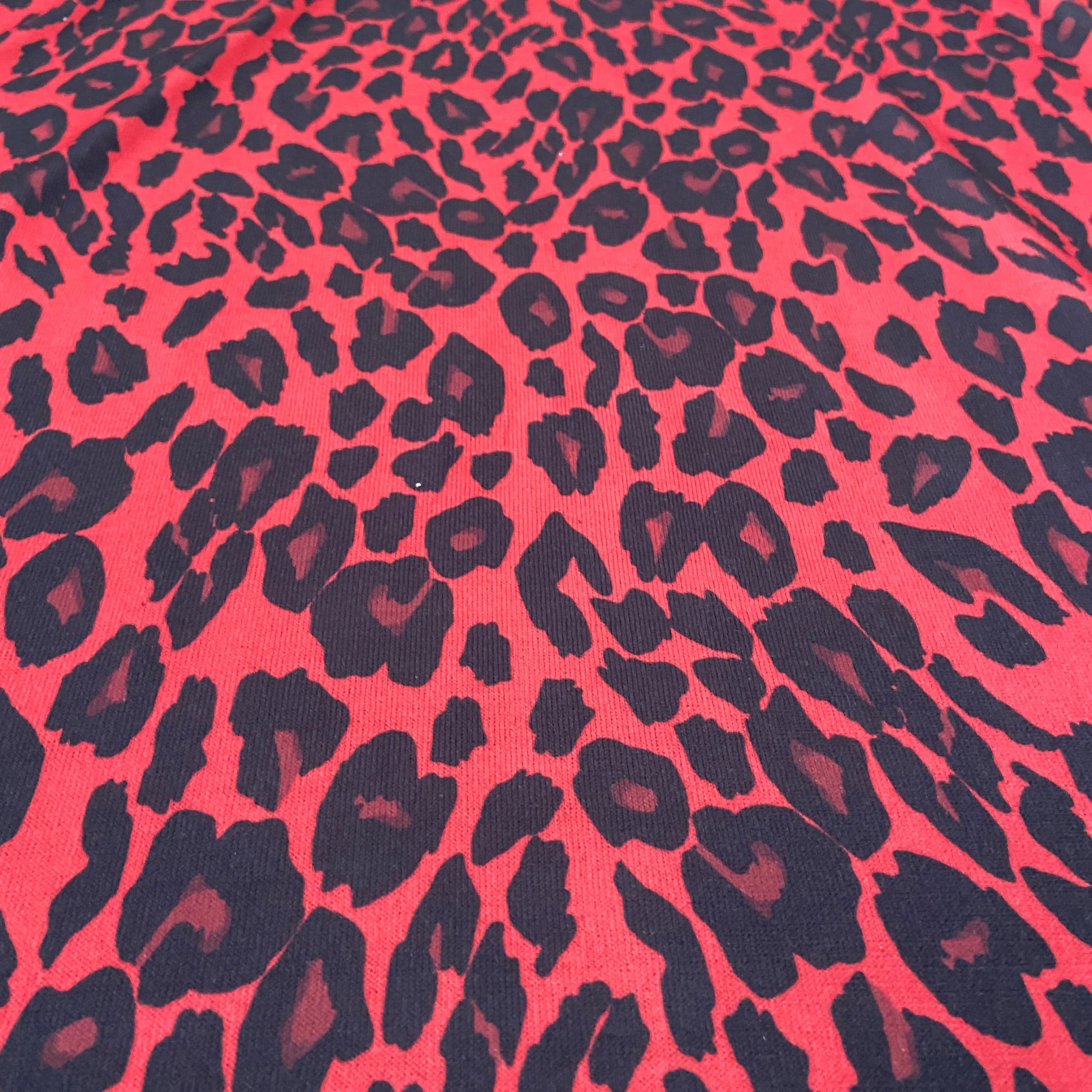 FS645_1 Red Leopard Knitwear