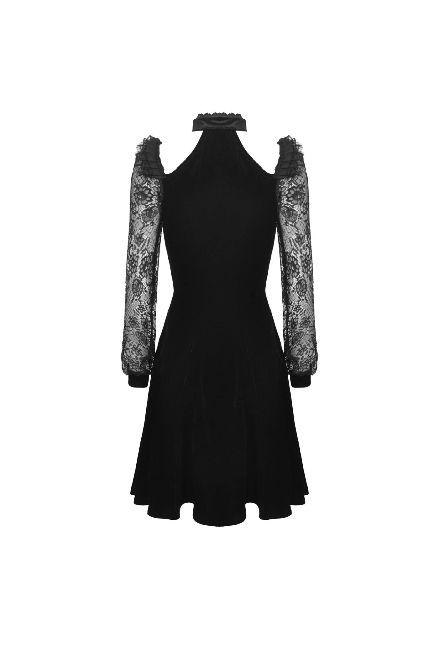 Gothic princess lace velvet dress DW433