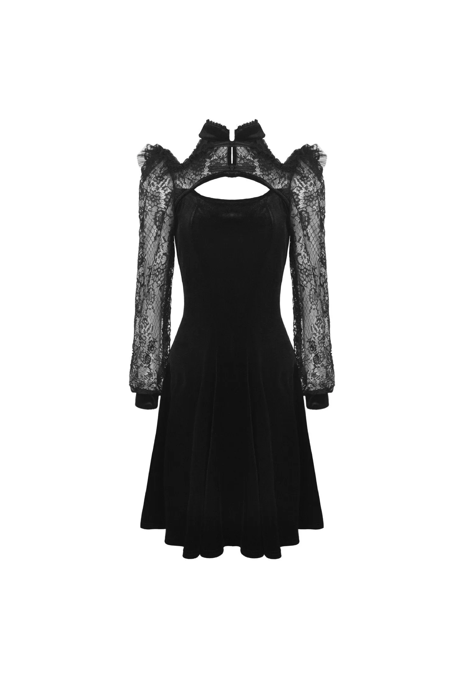 Gothic princess lace velvet dress DW433
