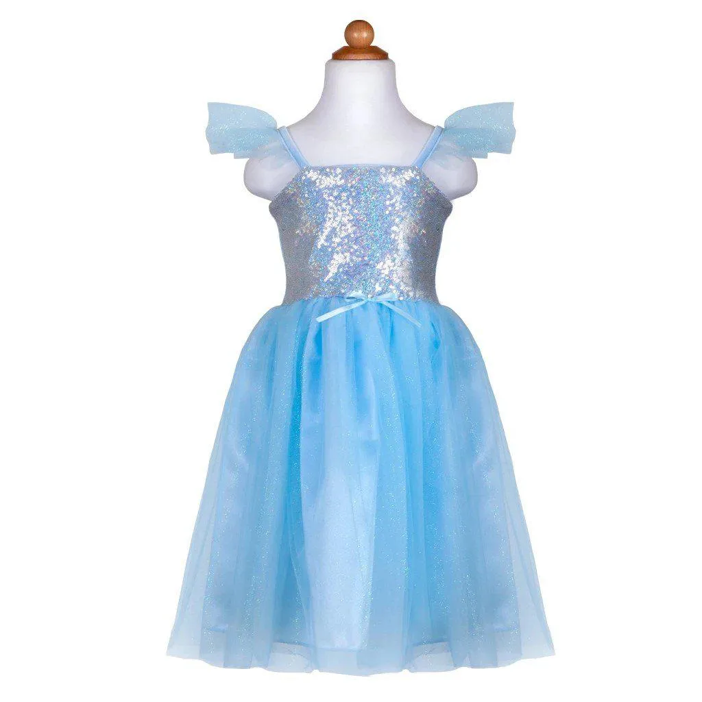 Great Pretenders Sequins Princess Dress Blue