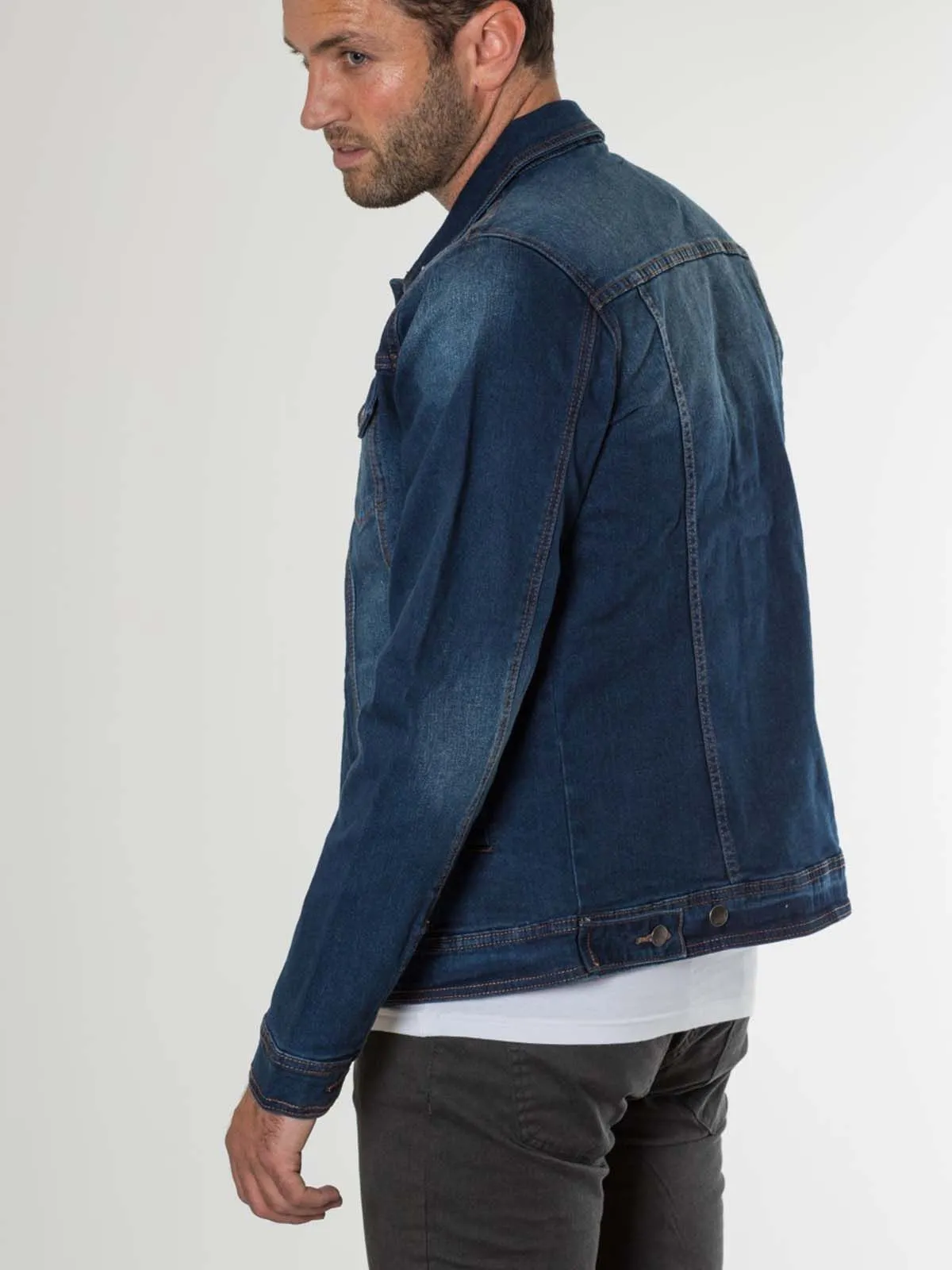 Harvard&#x20;Denim&#x20;Jacket&#x20;Stretch&#x20;-&#x20;New&#x20;Star