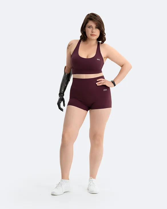 Ice Red Micro Shorts