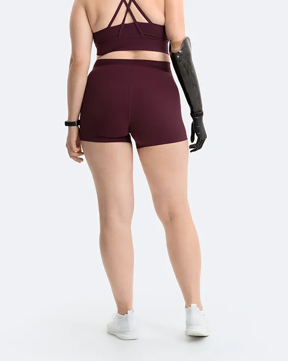 Ice Red Micro Shorts