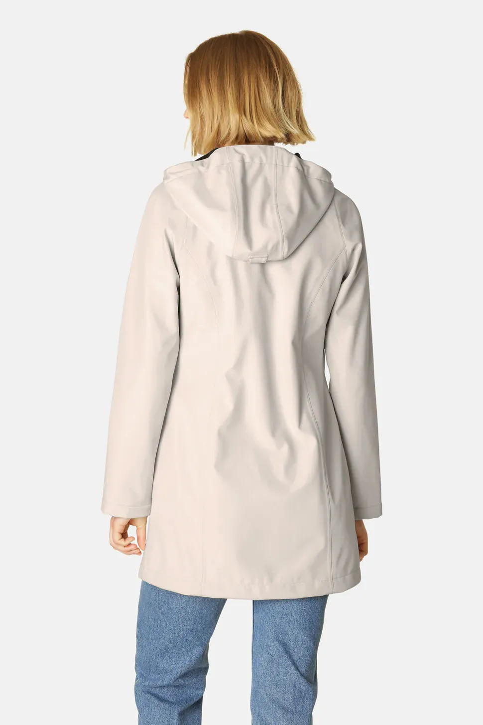 Ilse Jacobsen Daybreak Raincoat 01 - Bleached Sand