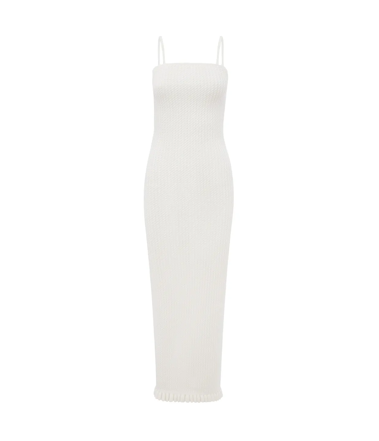 Iris Dress in Bone