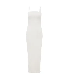 Iris Dress in Bone