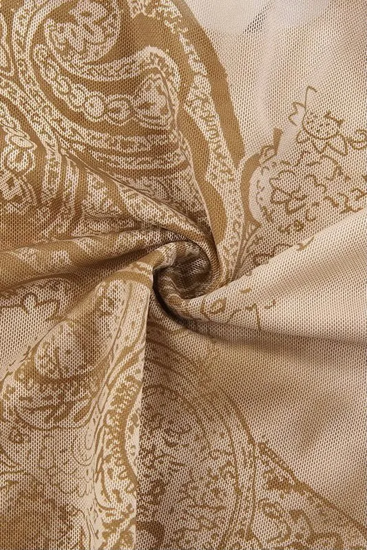 Lena tie front top