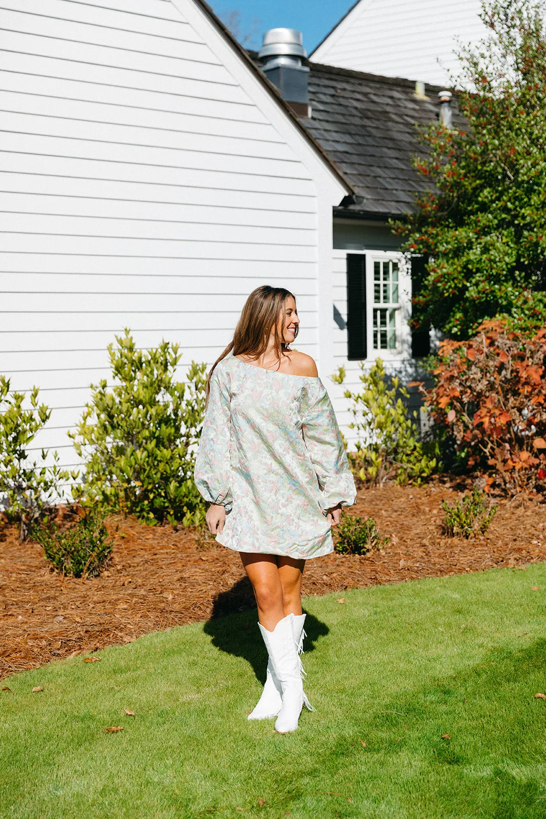 Lindsey Mini Dress - Floral/Multi
