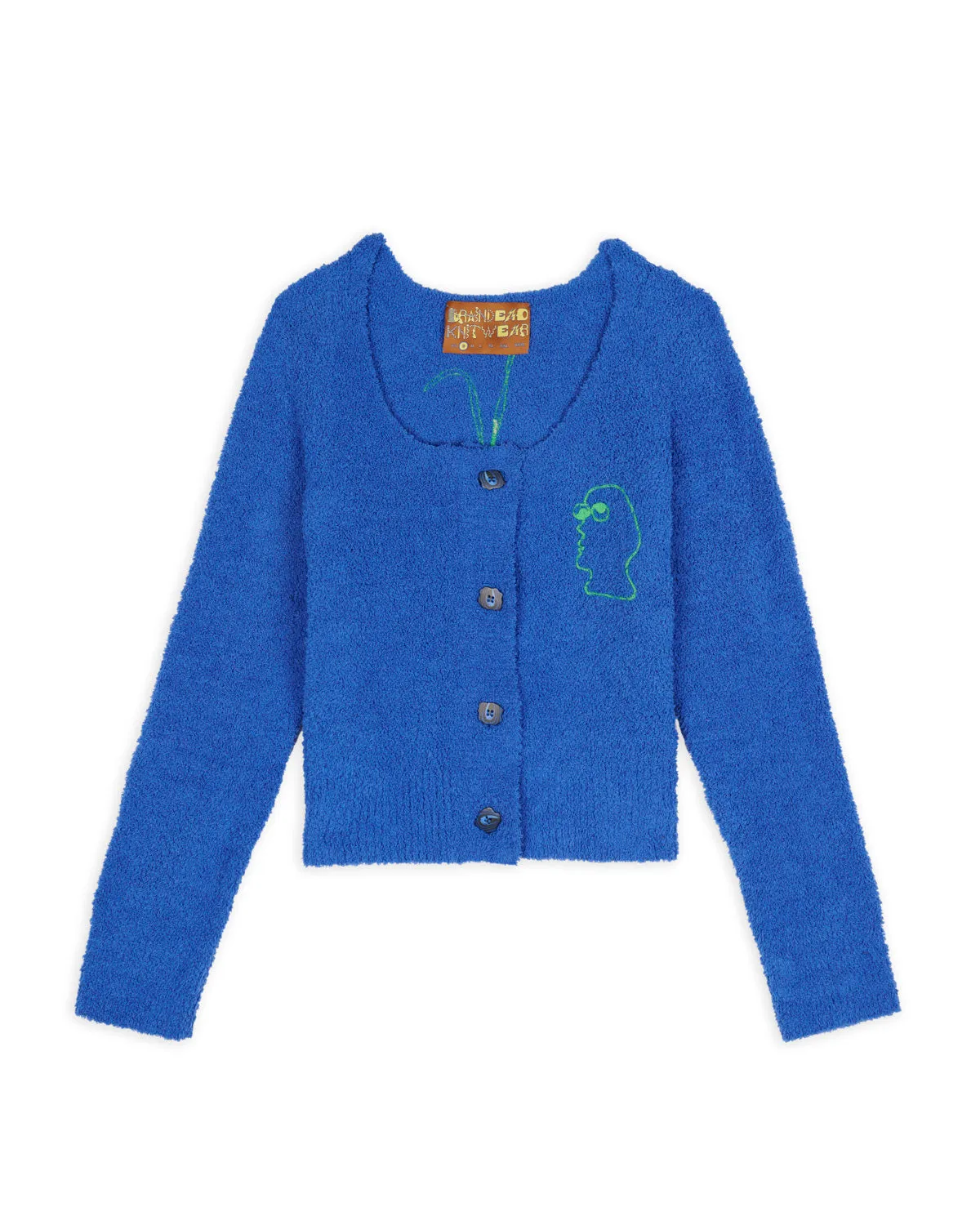 Mantis Pill Cardigan - Royal Blue