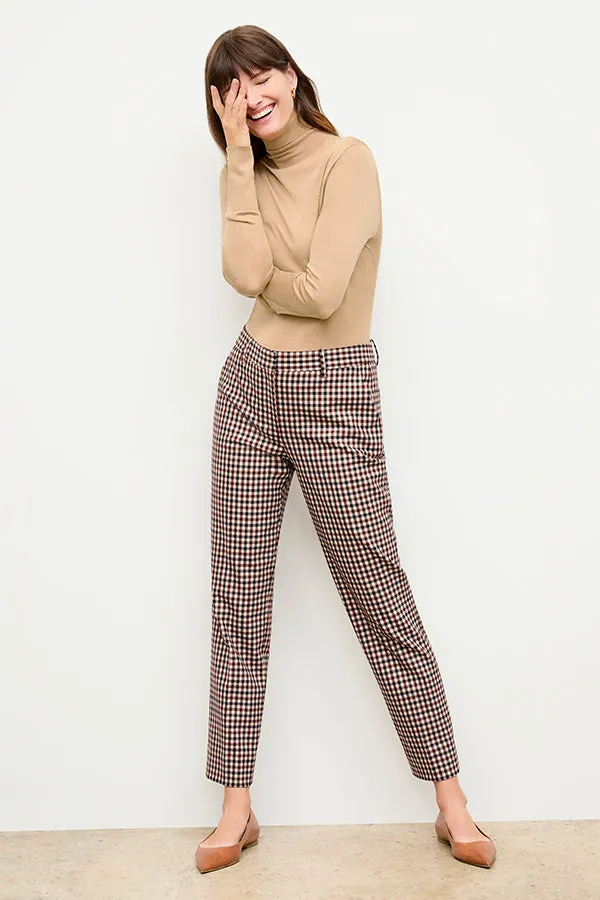 Mejia Pant - Windowpane Sharkskin :: Multi