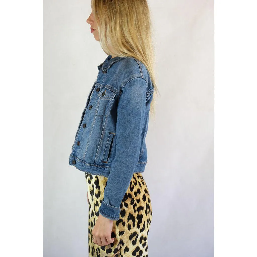 Old Navy Kids Denim Jean Jacket - Size 14